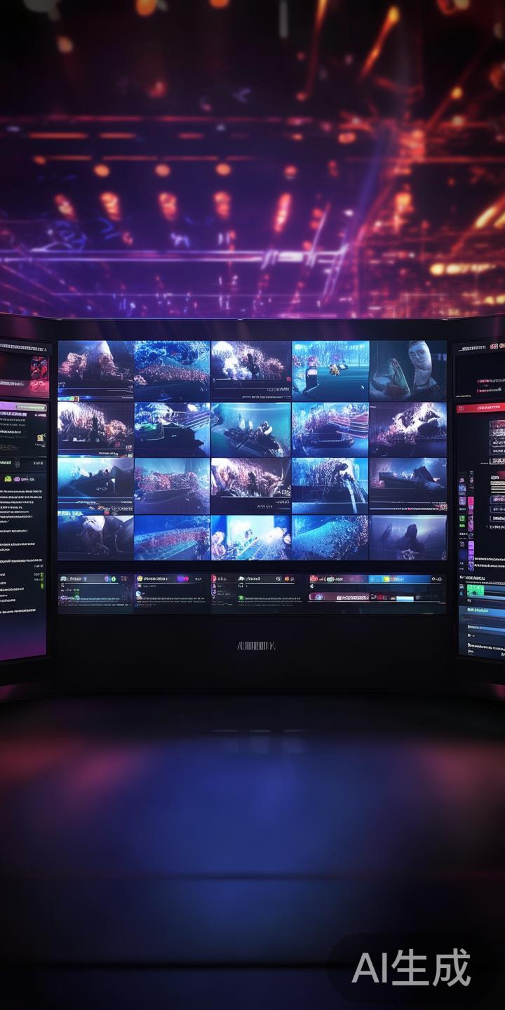 除了高清画质外，多角度直播和互动功能也是吸引用户的